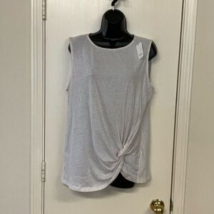 ‼️final must bundle ‼️LOFT Speckled Cream Tank Top